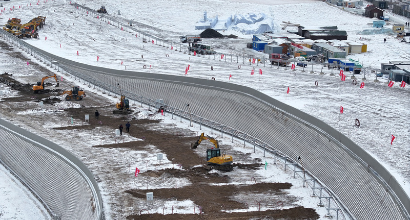 Começa a construção do Mundo de Gelo e Neve em Harbin