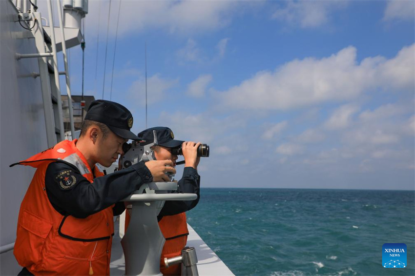 Marinhas chinesa e vietnamita concluem patrulha conjunta no Golfo de Beibu