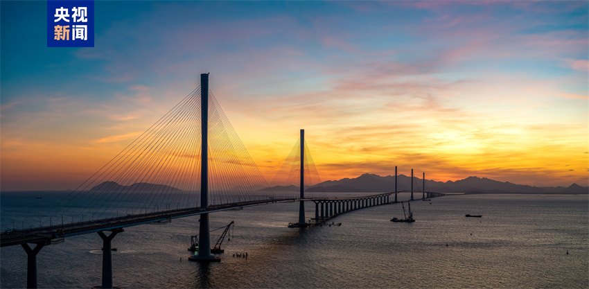 Ponte Huangmaohai será inaugurada em dezembro, aumentando a conectividade