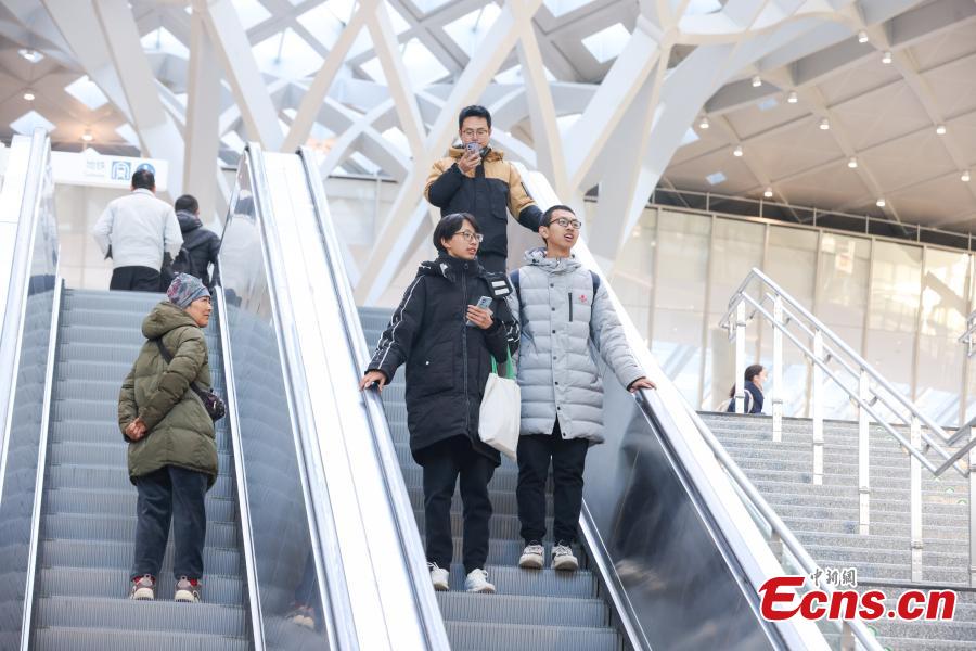 Hub de transporte da Estação de Chaoyang em Beijing entra em operação