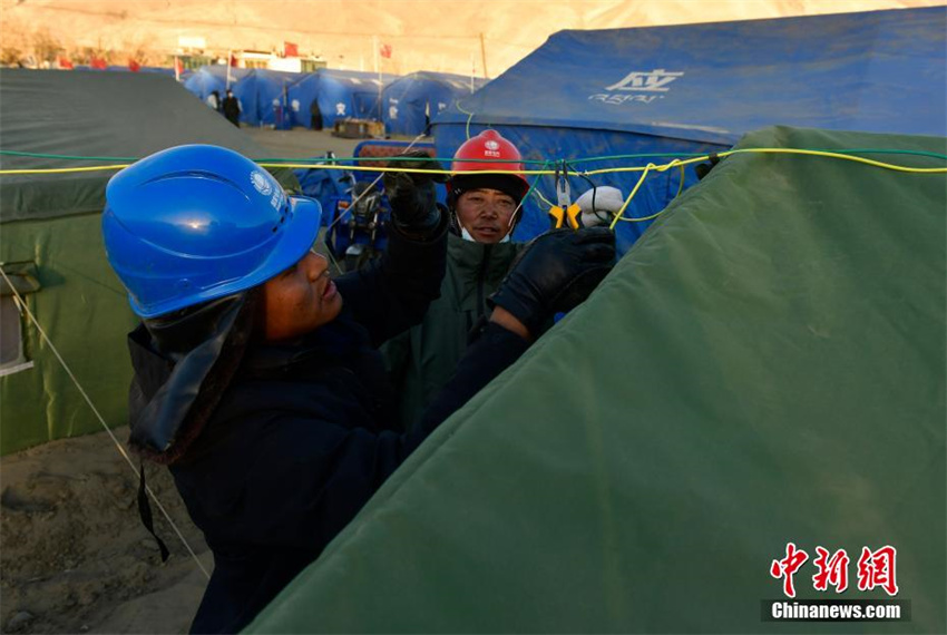 Xizang: condições básicas de vida das pessoas afetadas pelo terremoto estão garantidas