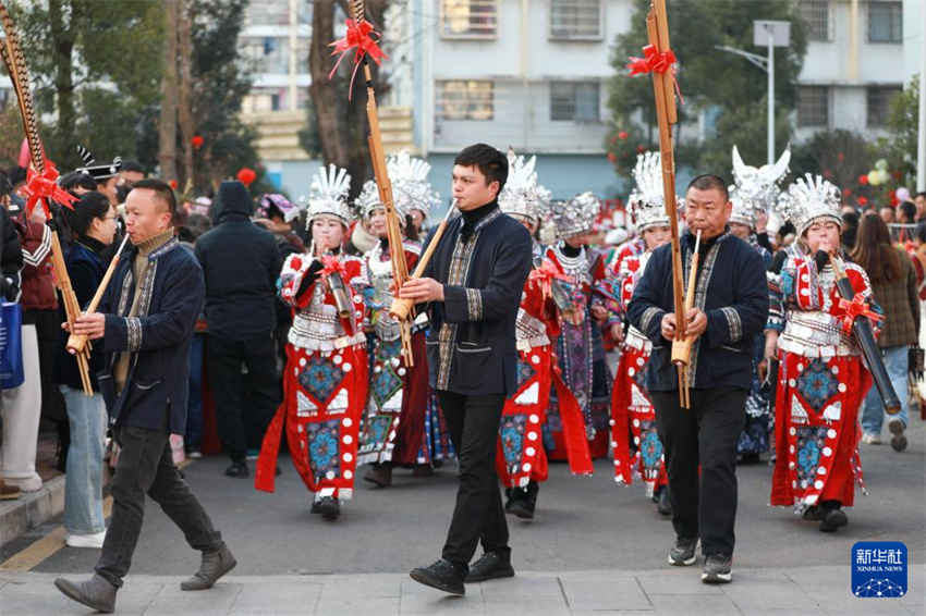 Guizhou dá boas-vindas a Ano Novo Chinês