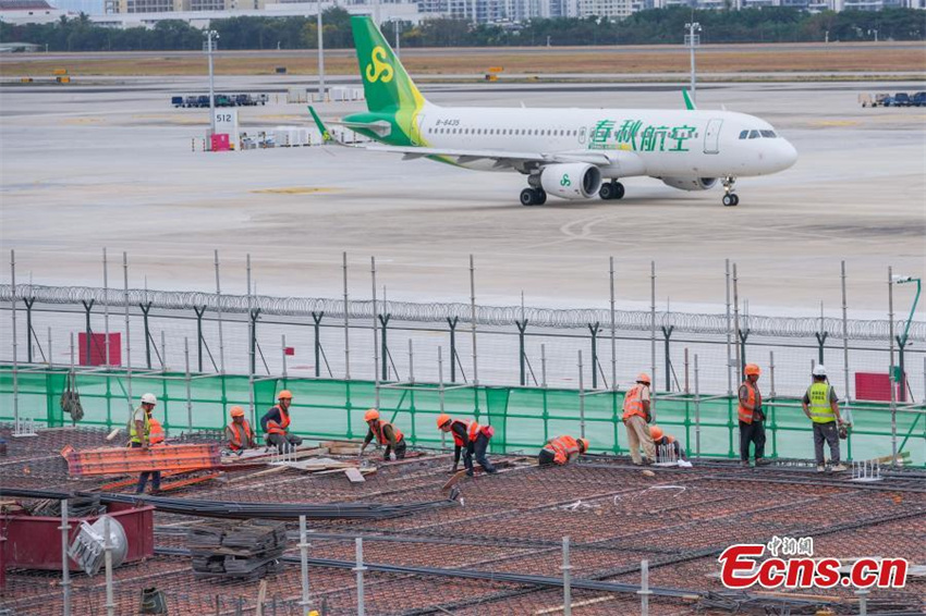 Expansão do Aeroporto Internacional Phoenix de Sanya está em andamento