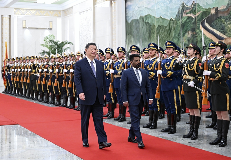 Xi Jinping pede promoção de novos destaques na cooperação China-Sri Lanka