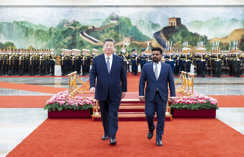 Xi Jinping pede promoção de novos destaques na cooperação China-Sri Lanka