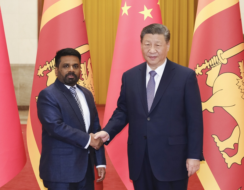 Xi Jinping pede promoção de novos destaques na cooperação China-Sri Lanka