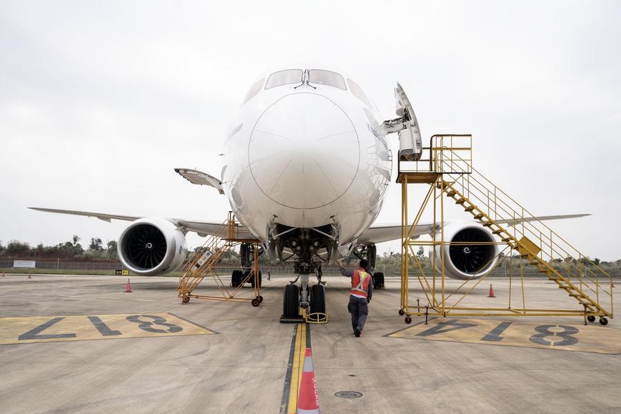 Porto de Livre Comércio de Hainan recebe primeiro pedido de manutenção de aeronaves de entrada em 2025