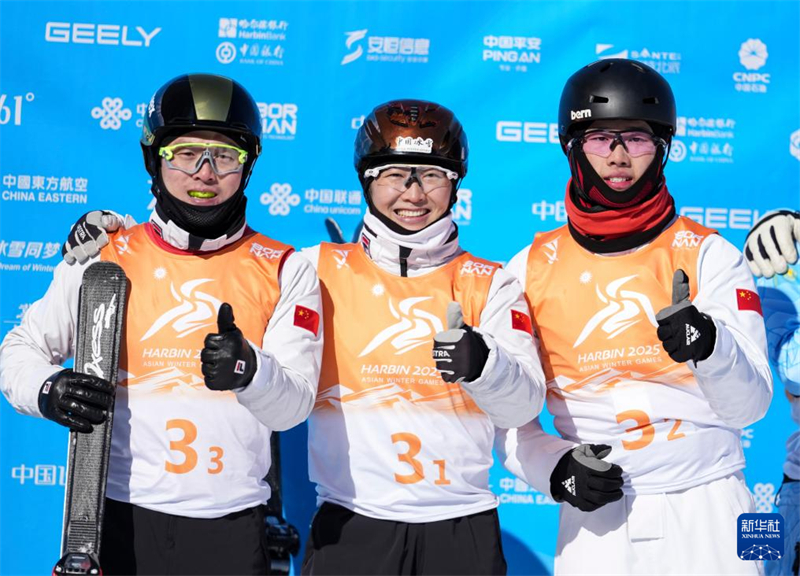 China conquista ouro na final de equipes mistas do aerials de esqui estilo livre