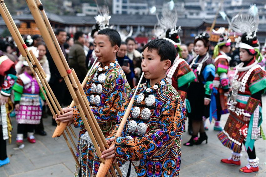 Guizhou celebra Festival de Lusheng