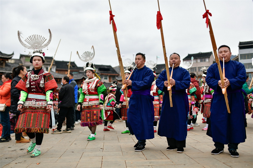 Guizhou celebra Festival de Lusheng