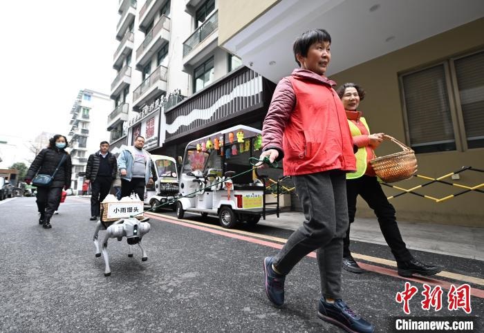 Hangzhou: cão robótico inicia serviço comunitário