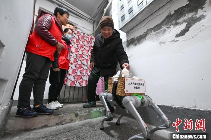 Hangzhou: cão robótico inicia serviço comunitário