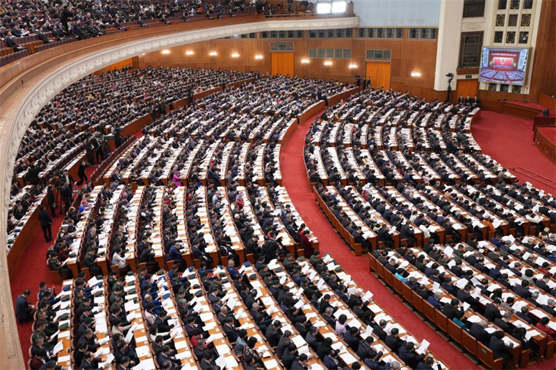 Legislatura nacional da China realiza 2ª reunião plenária da sessão anual