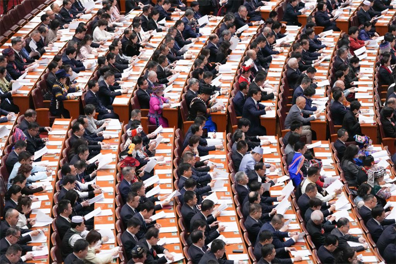 Legislatura nacional da China realiza 2ª reunião plenária da sessão anual