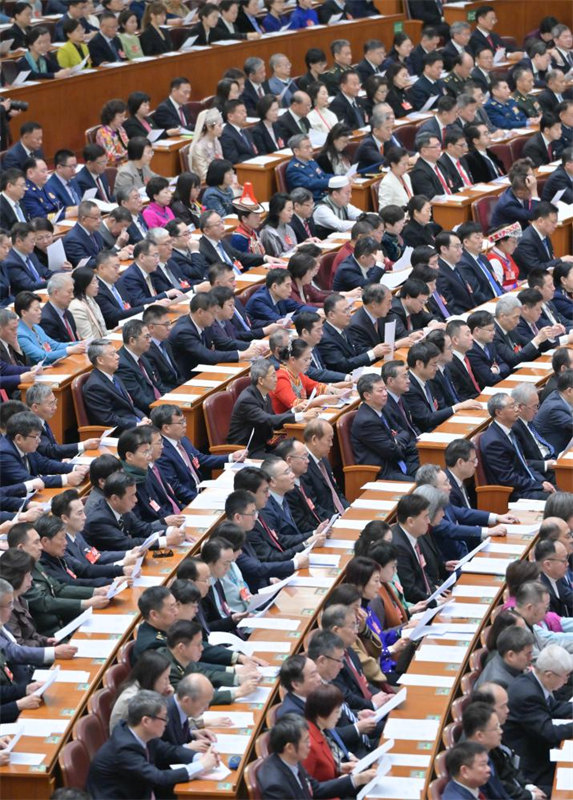 Órgão consultivo político máximo da China realiza reunião de encerramento da sessão anual