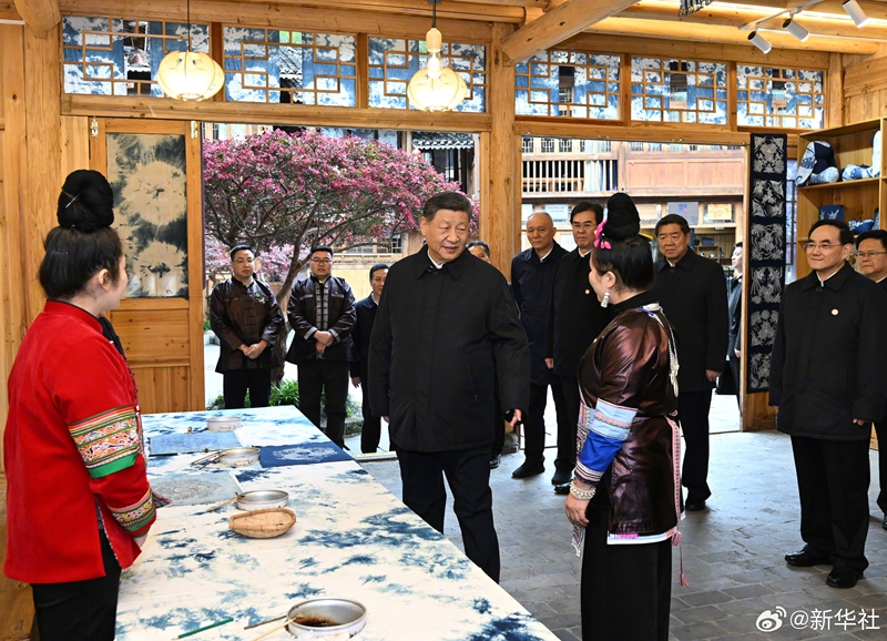 Xi Jinping inspeciona Província de Guizhou, no sudoeste da China