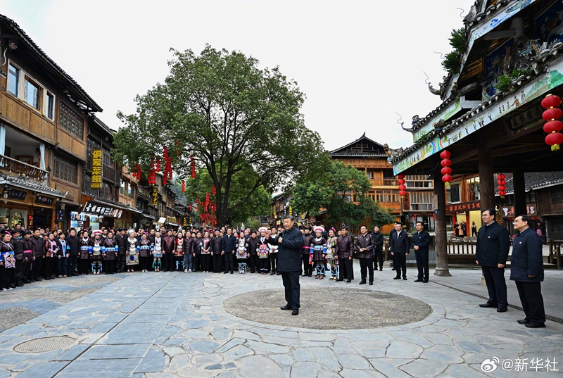 Xi Jinping inspeciona Província de Guizhou, no sudoeste da China