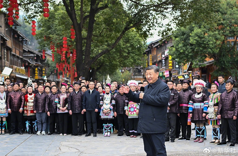 Xi Jinping inspeciona Província de Guizhou, no sudoeste da China