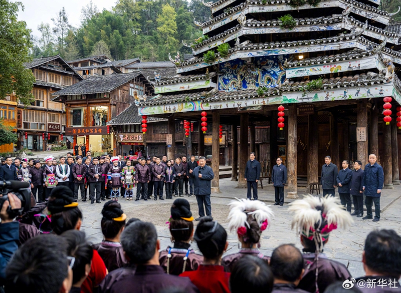 Xi Jinping inspeciona Província de Guizhou, no sudoeste da China