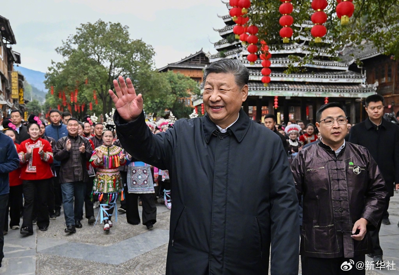 Xi Jinping inspeciona Província de Guizhou, no sudoeste da China