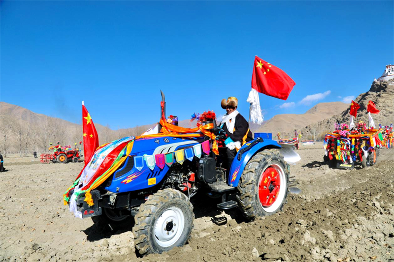 Início do plantio da primavera em Xizang