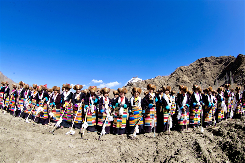 Início do plantio da primavera em Xizang