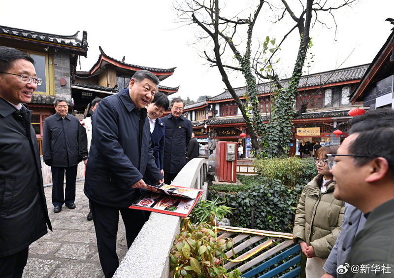 Xi Jinping inspeciona a Província de Yunnan, no sudoeste da China