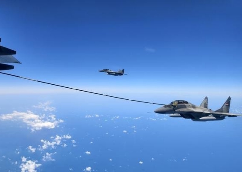 Forças aéreas chinesas e egípcias realizam treinamento conjunto no Egito