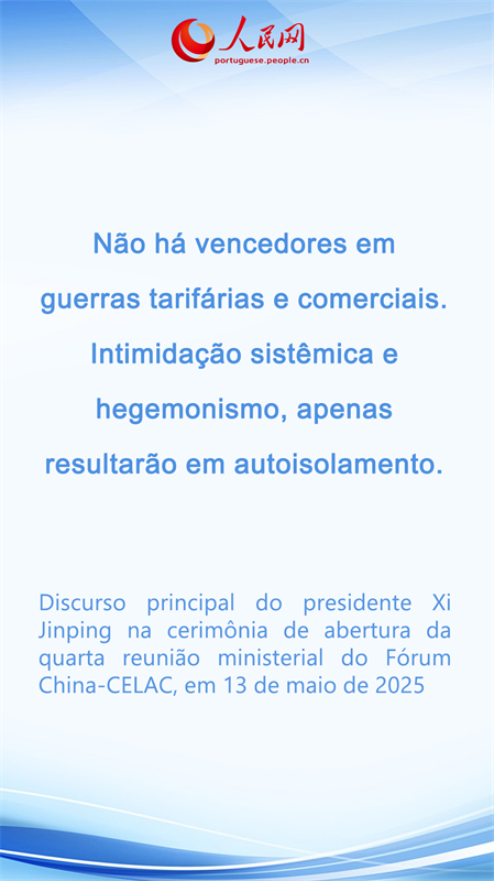 Destaques do Discurso principal do presidente Xi Jinping na cerimônia de abertura da quarta reunião ministerial do Fórum China-CELAC
