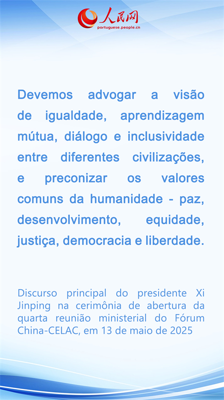 Destaques do Discurso principal do presidente Xi Jinping na cerimônia de abertura da quarta reunião ministerial do Fórum China-CELAC