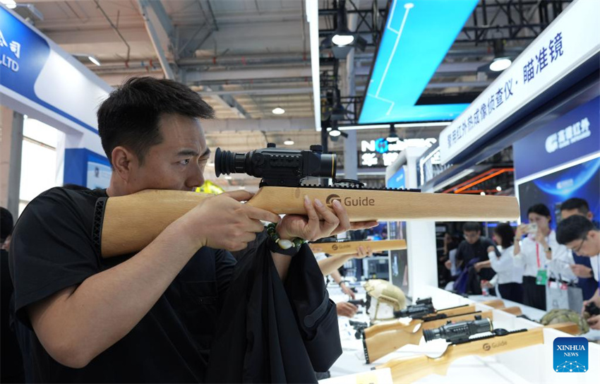 12ª Exposição Internacional de Equipamentos Policiais da China é realizada em Beijing