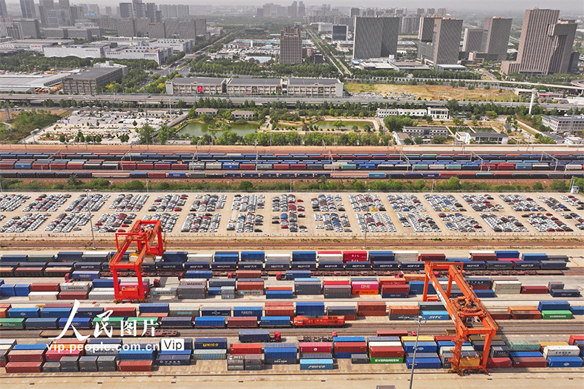 Henan: trens de carga China-Europa mantêm movimentação intensa