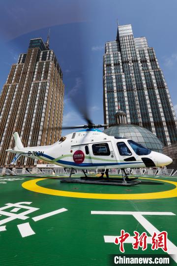 Shanghai  lança primeira rota turística personalizada de baixa altitude no centro da cidade
