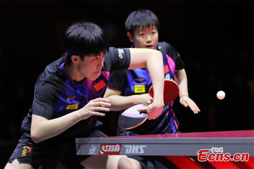 China conquista quatro medalhas de ouro no Campeonato Mundial de Tênis de Mesa