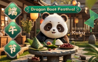 Saboreando zongzi para o Festival do Barco-Dragão