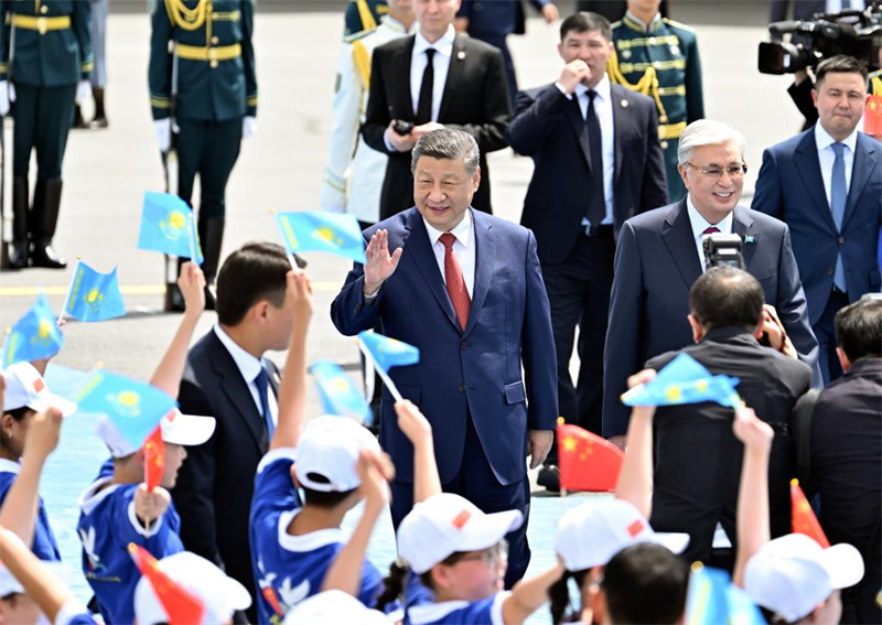 Xi Jinping chega a Astana para Cúpula China-Ásia Central