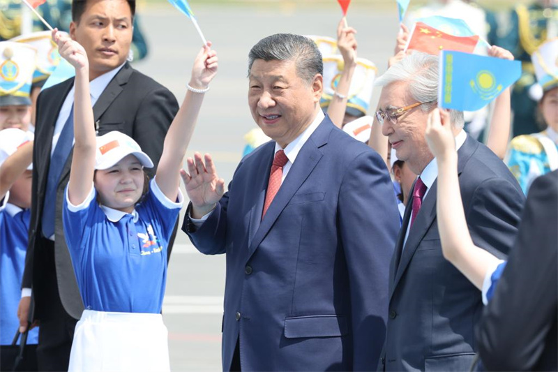 Xi Jinping chega a Astana para Cúpula China-Ásia Central