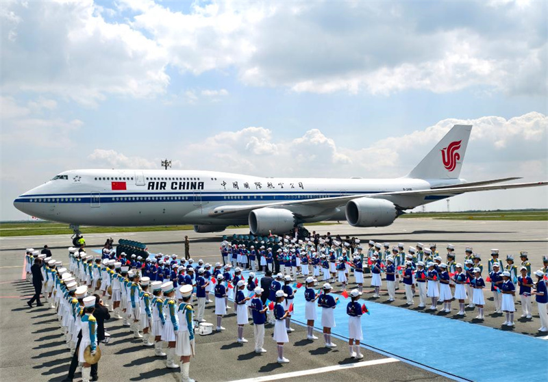 Xi Jinping chega a Astana para Cúpula China-Ásia Central