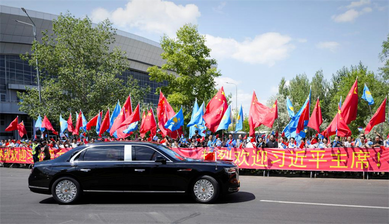 Xi Jinping chega a Astana para Cúpula China-Ásia Central