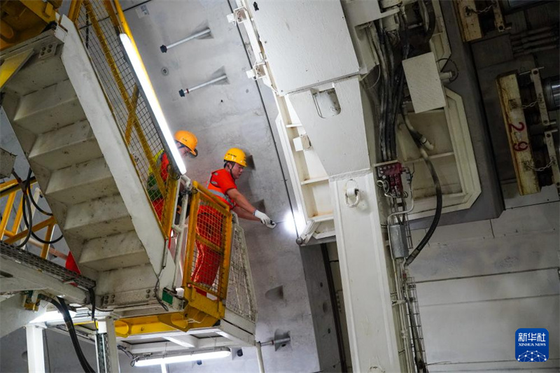 Túnel subaquático de maior diâmetro do mundo conclui trecho do Rio Amarelo