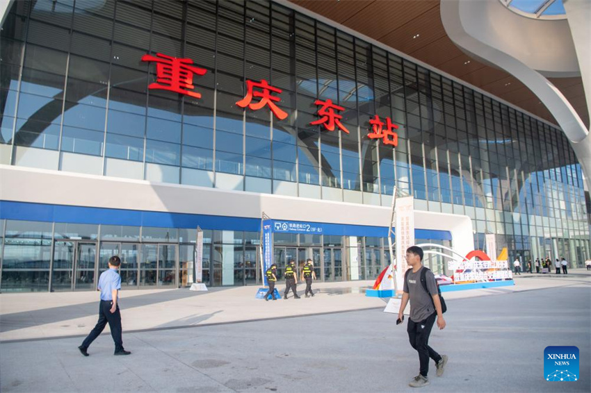Importante ligação ferroviária de alta velocidade é inaugurada no sudoeste da China
