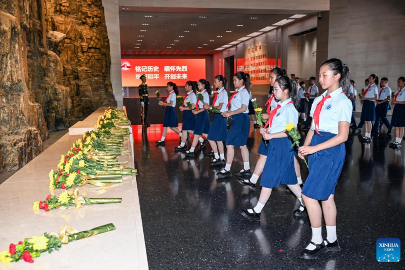 China marca 88º aniversário da resistência de toda a nação contra agressão japonesa
