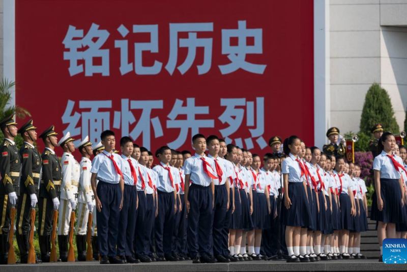 China marca 88º aniversário da resistência de toda a nação contra agressão japonesa