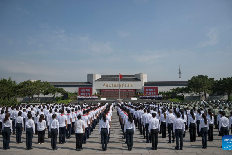 China marca 88º aniversário da resistência de toda a nação contra agressão japonesa