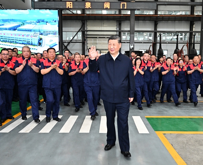 Xi Jinping enfatiza transformação da economia baseada em recursos e promoção da modernização chinesa durante visita de inspeção em Shanxi