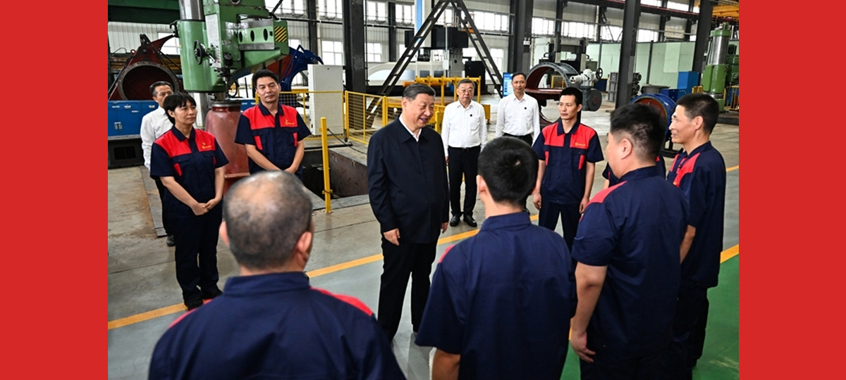 Xi Jinping enfatiza transformação da economia baseada em recursos e promoção da modernização chinesa durante visita de inspeção em Shanxi