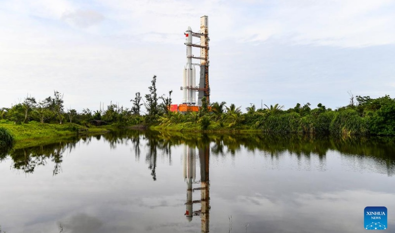 Espaçonave chinesa Tianzhou-9 é transportada para local de lançamento