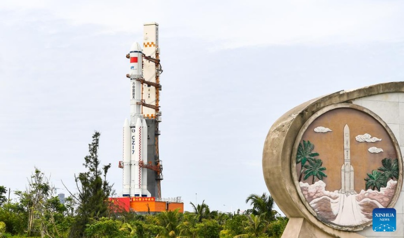 Espaçonave chinesa Tianzhou-9 é transportada para local de lançamento