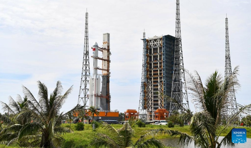 Espaçonave chinesa Tianzhou-9 é transportada para local de lançamento