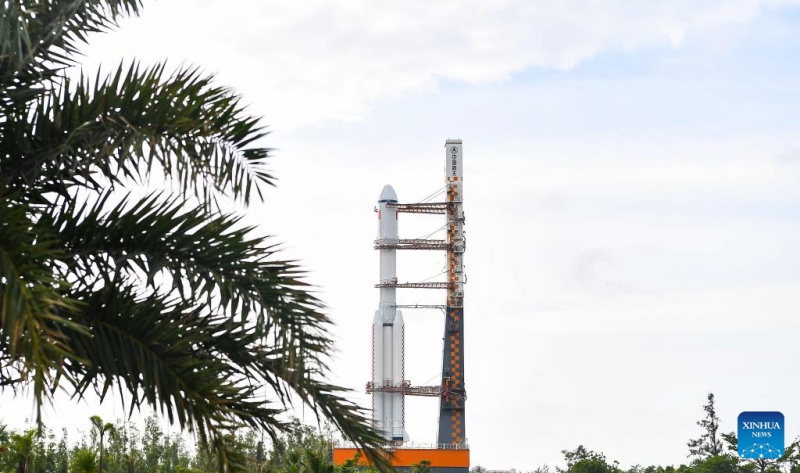 Espaçonave chinesa Tianzhou-9 é transportada para local de lançamento